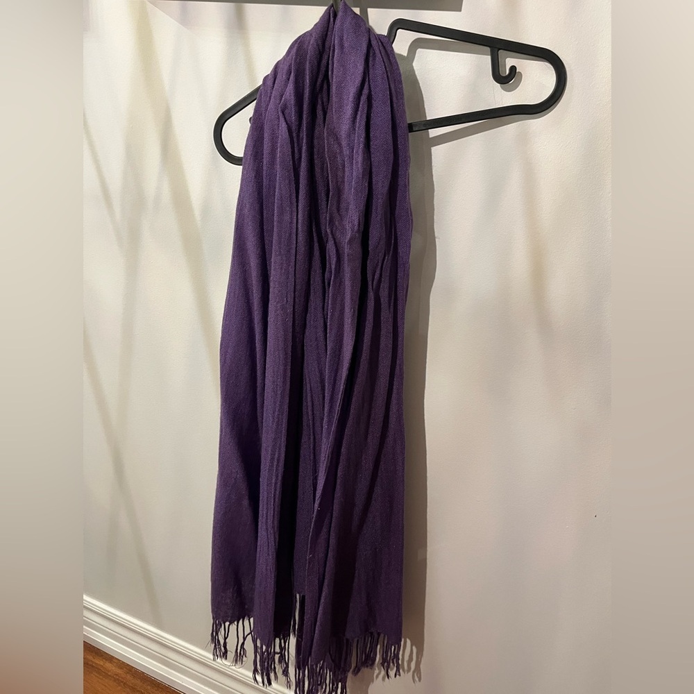 Elegant Purple Scarf